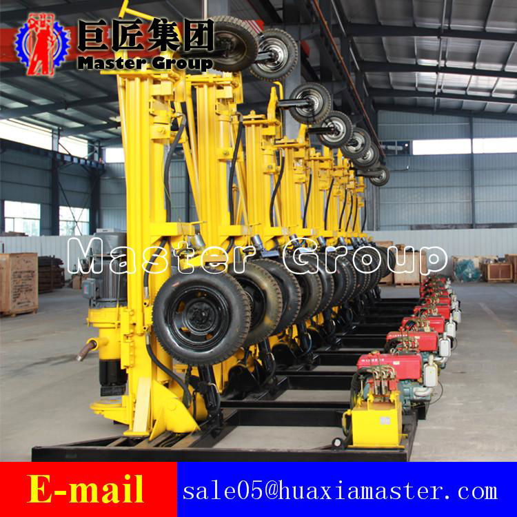 KQZ-200D Air Pressure and Electricity Joint-action DTH Drilling rig 3