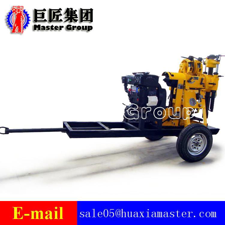 XYX-130 Wheeled Hydraulic Rotary Drilling Rig