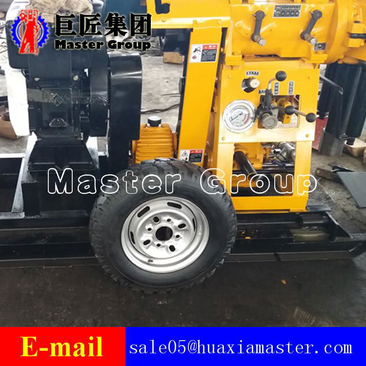 XYX-130 Wheeled Hydraulic Rotary Drilling Rig 2