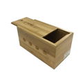 Wholesale Painted Handmade Sliding Wooden Wine Storage Box with Custom Logo