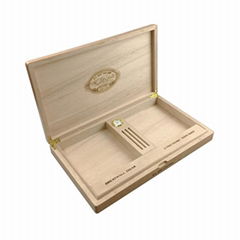 Custom fancy design wooden cigar box wholesale