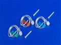 Disposable intravenous infusion needle