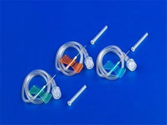 Disposable intravenous infusion needle 