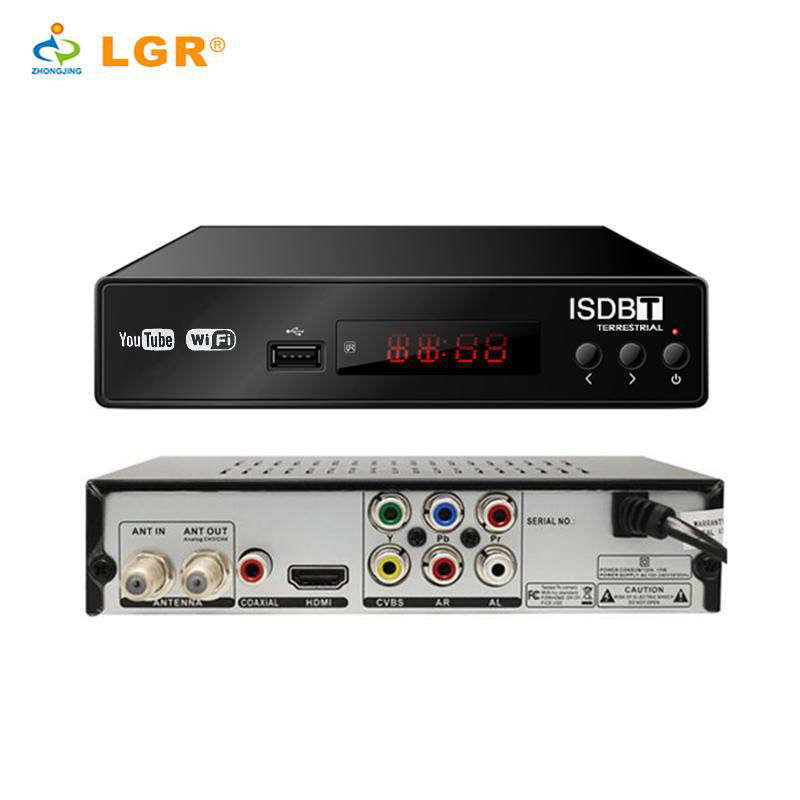  isdb-t japan with full HD Digital set Tuner Receiver wifi and YouTube 2