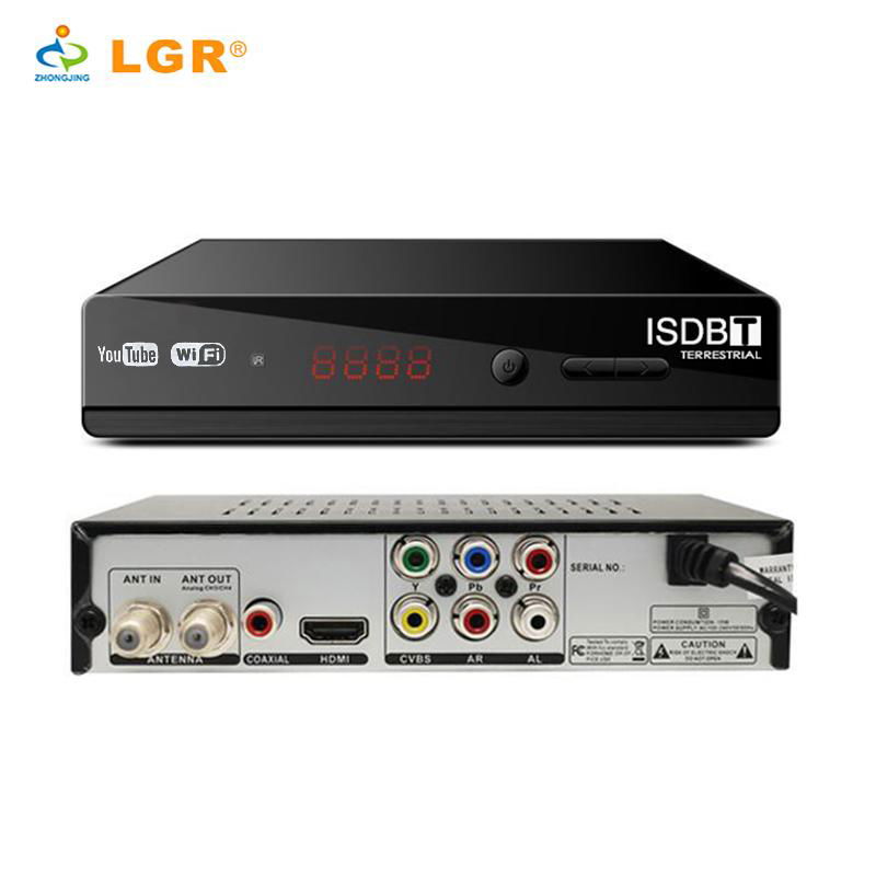 Best selling decoder tuner digital ISDB-T receiver for Ecuador Paraguay