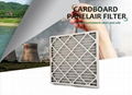 OEM China factory g4 pre pleated cardboard filter 1