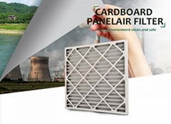 OEM China factory g4 pre pleated cardboard filter