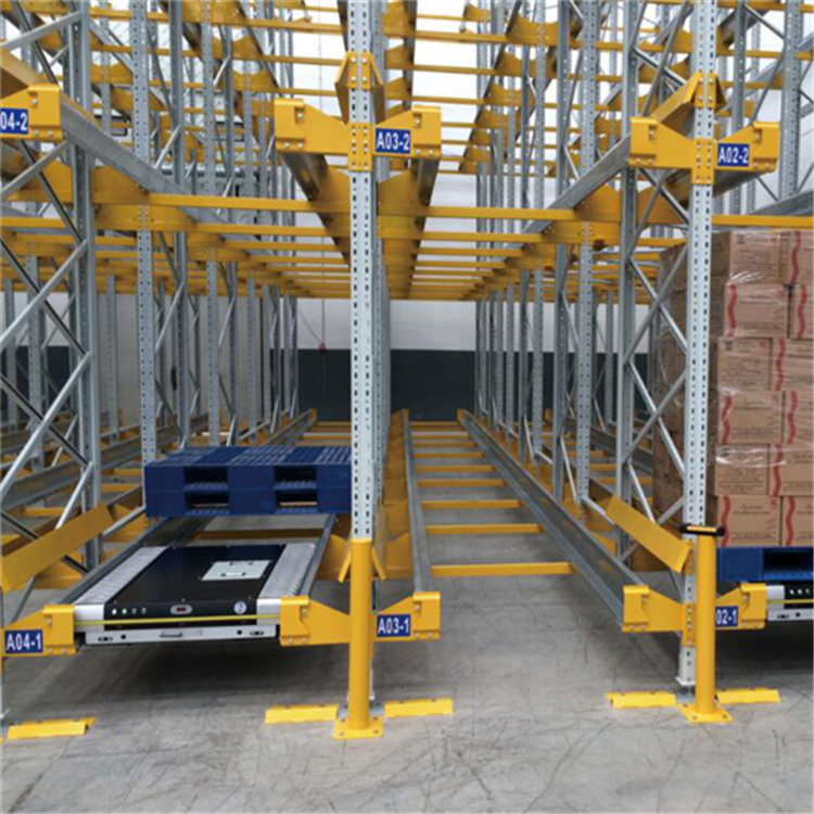 Boosting Effciency ASRS Automatic Pallet Storage Shuttle Rack ...