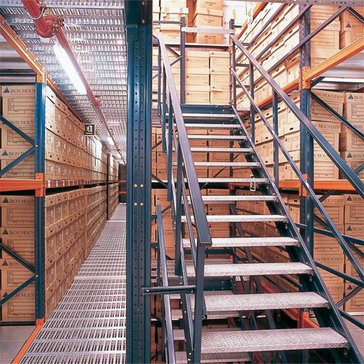 Best Quality Multitire Warehouse Rack Mezzanine With Perfect Coating 2