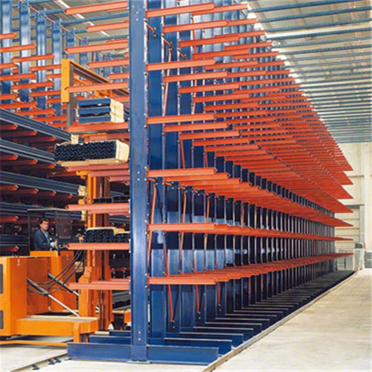 Adjustable Multilayer industrial Long Pipe Cantilever Rack