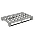 Manufacturer Wholesale Portable Easy Assemble Slave Stainless Steel Pallet 2