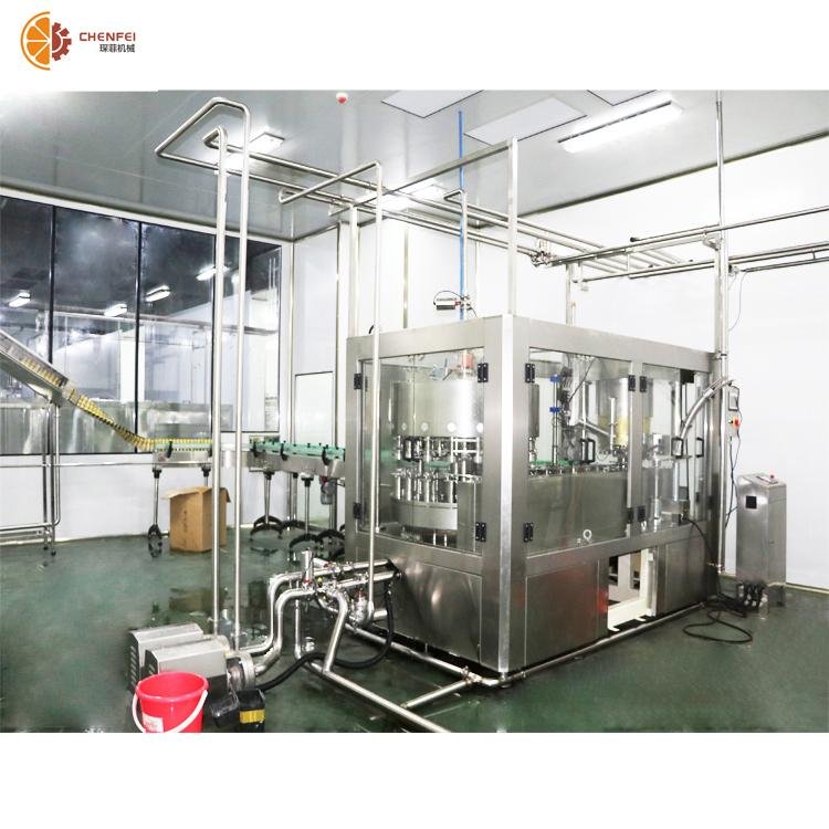 High quality SS304 automatic canned filling machine 2