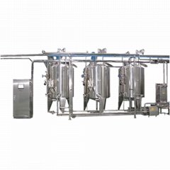 Automatic temperature control CIP washing system