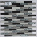 High-grade special design glass mosaic tile for luxury wall decoration