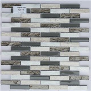 High-grade special design glass mosaic tile for luxury wall decoration 2