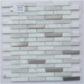 High-grade special design glass mosaic tile for luxury wall decoration 3