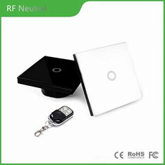 RF remote switch EU standard 1 gang smart switch