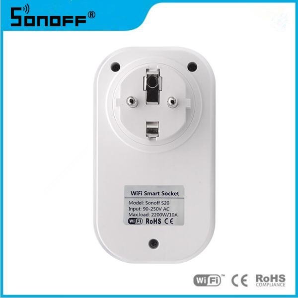 Sonoff S20 Wifi Wireless Smart Home Light Power Remote Control Switch 5