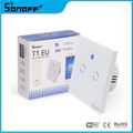 Sonoff T1 US 1 2 3 Gang US Standard WiFi RF Smart Wall Touch Light Switch 600W/g 3