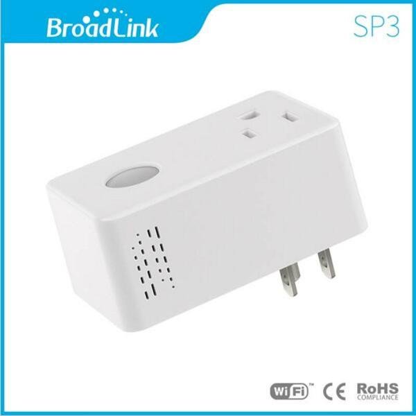 smart home automation system BroadLink SP3 wifi plug EU US  