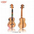 UF-X9 usona flamed maple armrest mid end ukulele