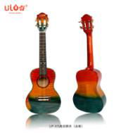 UF-X5A colorful flamed maple armrest mid-end ukulele