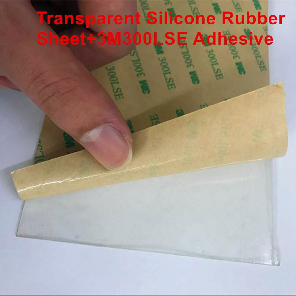 Adhesive backed rubber sheet 2