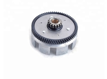 Motorcycle YBR125 engine clutch cover