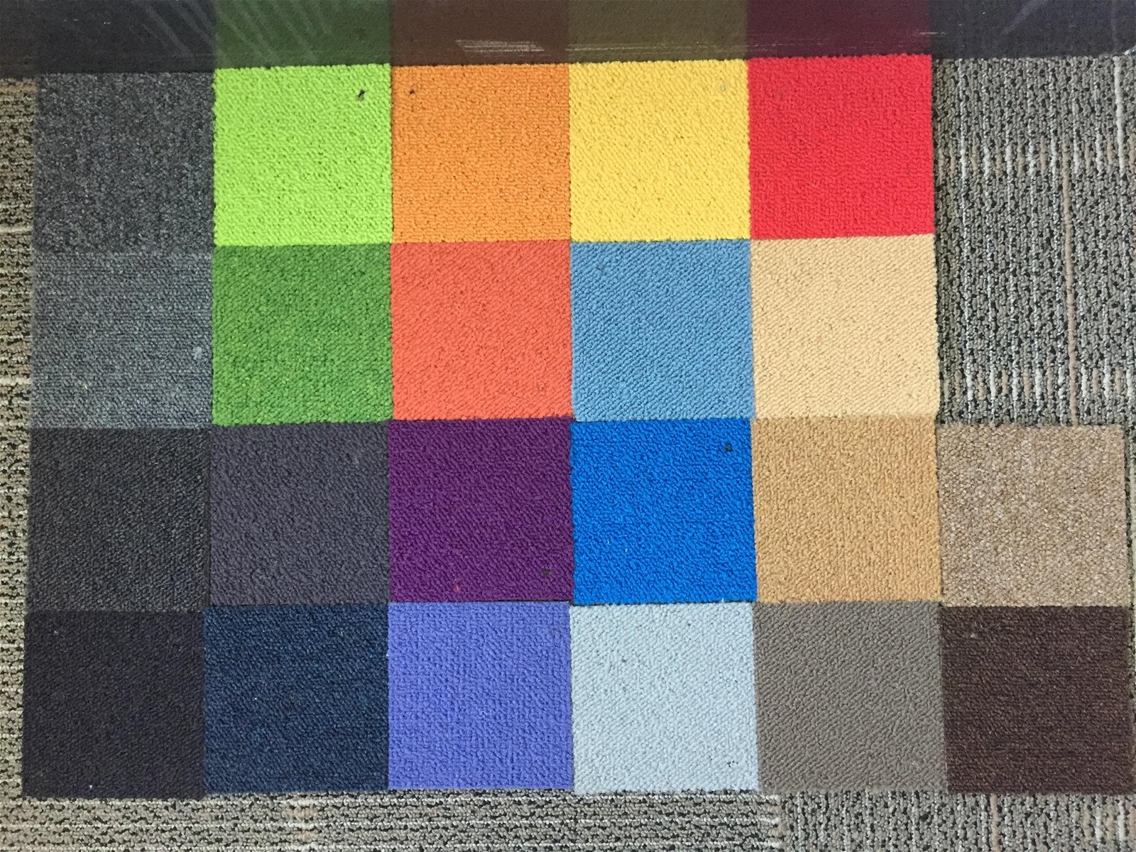 Tile carpet