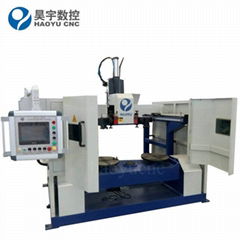 Track Idler Double Stations Circular Seam Welding Machine