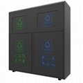 Smart solar trash bin ODM service from product research and development company 5