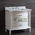 chinese bathroom vanity sets cabinet | white American cabinet 5