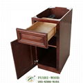 China Good Quality Wood modern Solid Wood Kitchen Cabinets