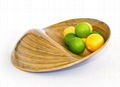 Coiled bamboo salad bowls 3