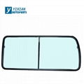 AUTO SIDE WINDOWS GLASS SLIDING GLASS WITH FRAME 1