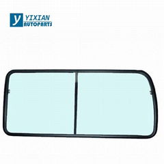 AUTO SIDE WINDOWS GLASS SLIDING GLASS WITH FRAME