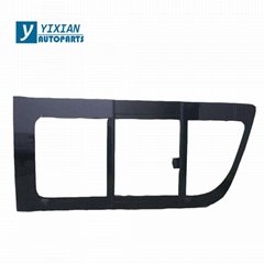 AUTO SIDE WINDOWS GLASS WITH FRAME