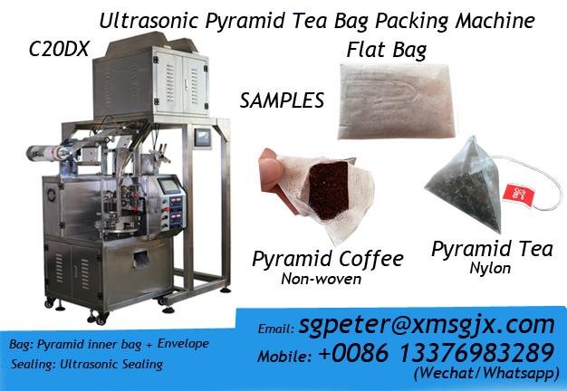 Triangle nylon tea bag packing machine