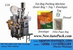 inner tea bags packing machine with outer envelope
