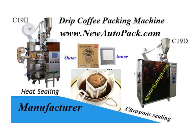 automatic drip coffee bag packing machine