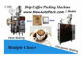 Tea bag packing machine with thread and tag for herbal tea 1