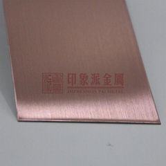 Factory direct sale 304 stainless steel decorative hairpin plate