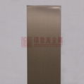 Hotel decoration hair pattern plate stainless steel plate customization