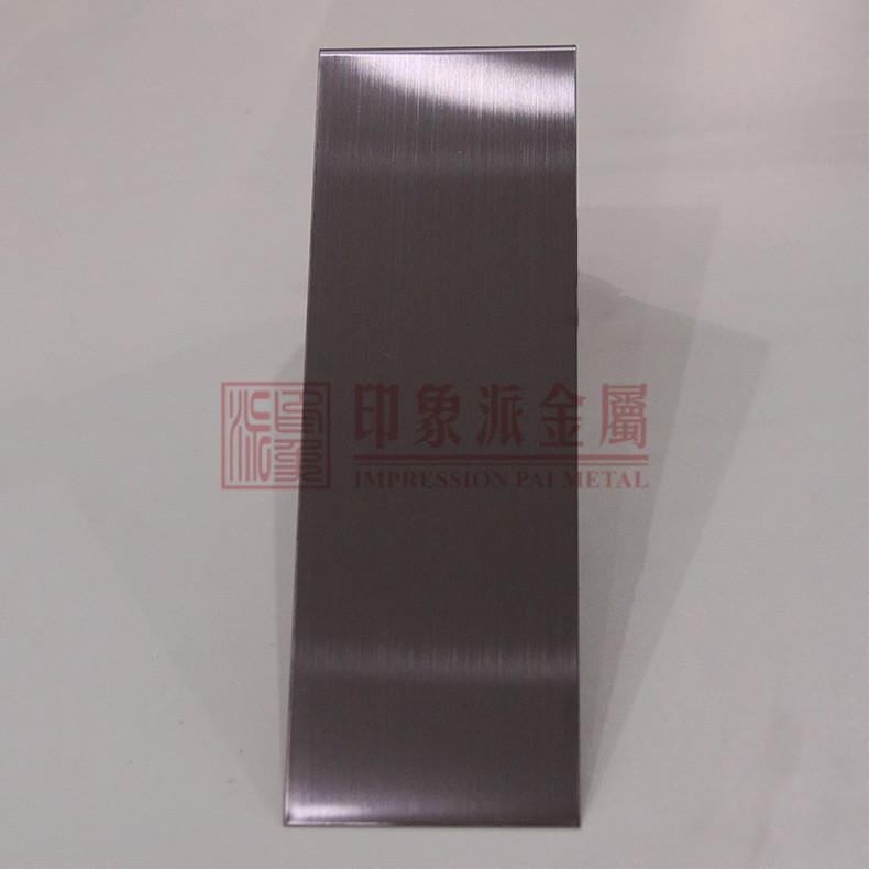 供应 304 发纹电镀黑钛不锈钢板 发纹青黑不锈钢板发黑处理 2