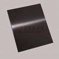 Supply 304 Stainless Steel Black Titanium non fingerprint wire drawing board 1