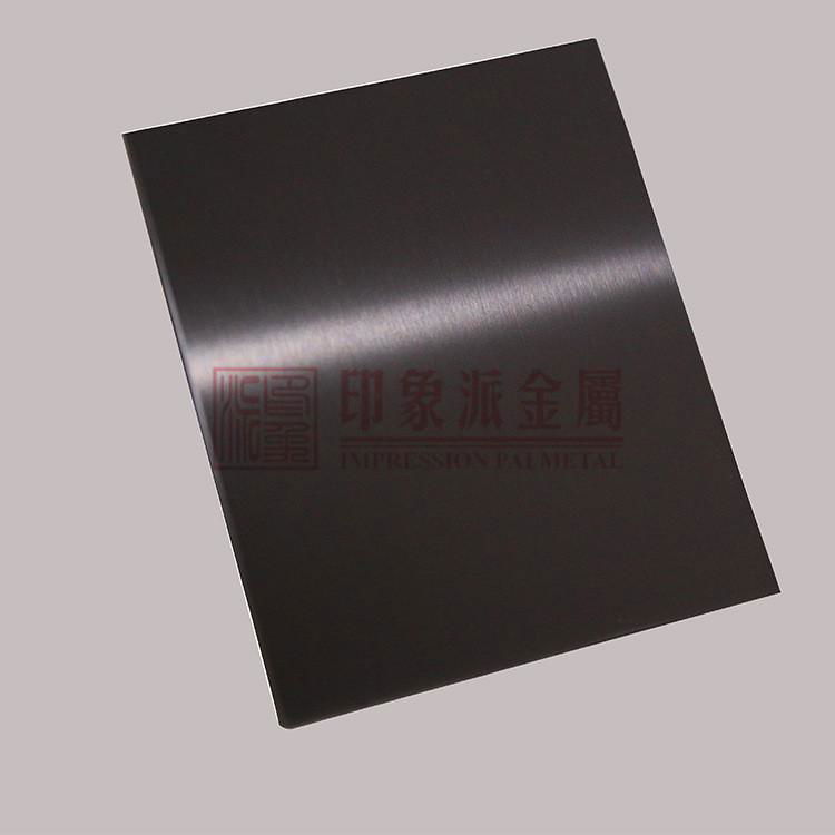 Supply 304 Stainless Steel Black Titanium non fingerprint wire drawing board 3