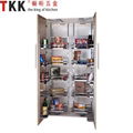 Kitchen cabinet pull out pantry unit with sfot close