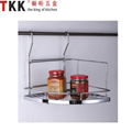 TH101 Kitchen Storage Wall Mounted Basket Spice Rack