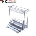 Kitchen Storage  Cabinet Organizer Pull Out Basket 3