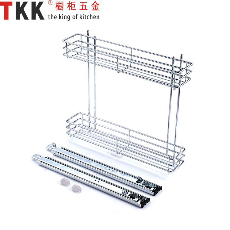 Normal slide side pull out narrow kitchen wire rack & Cabinet wire basket 2